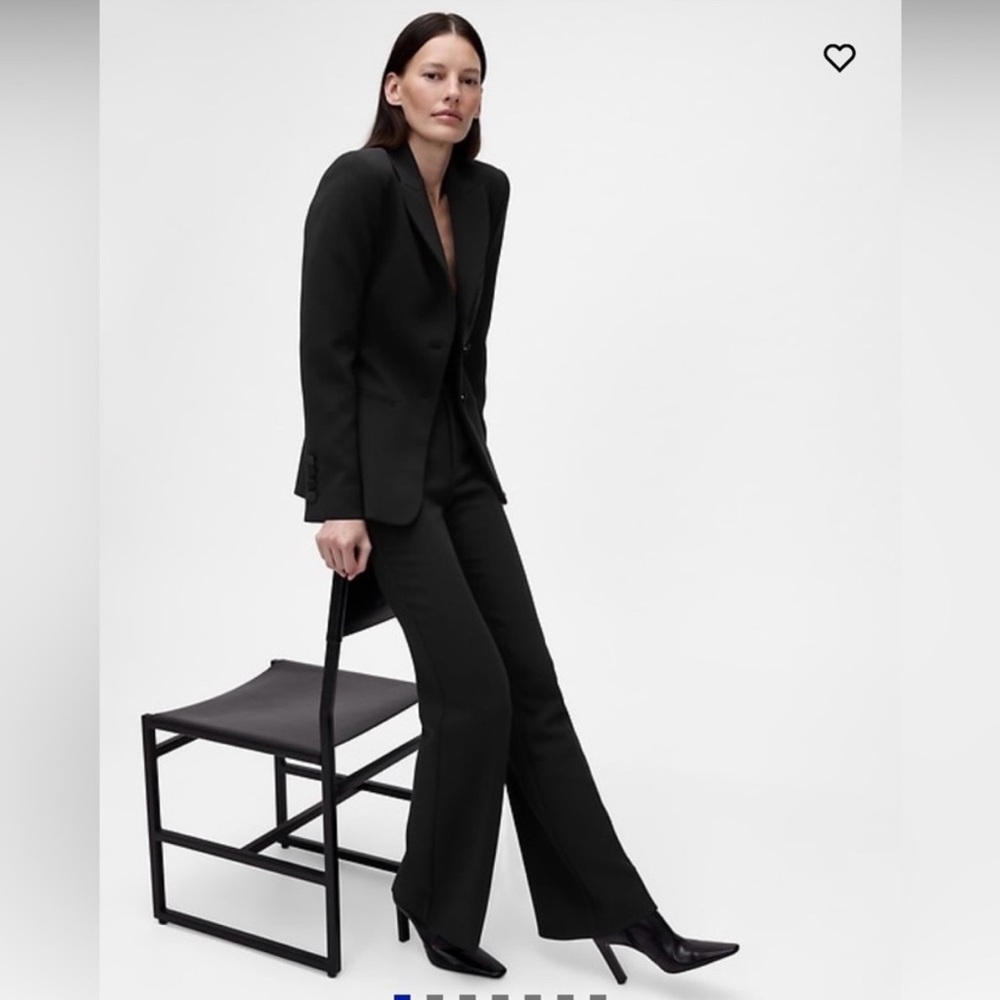 Black GapStudio Low rise bootcut trousers